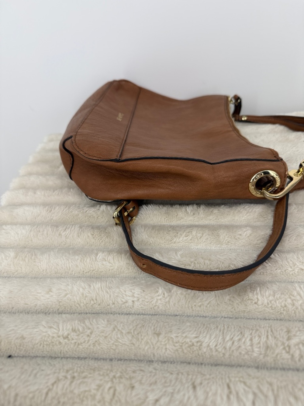 Calvin Klein Sonoma Bubble Lamb Novelty Messenger Crossbody - Picture 7 of 16